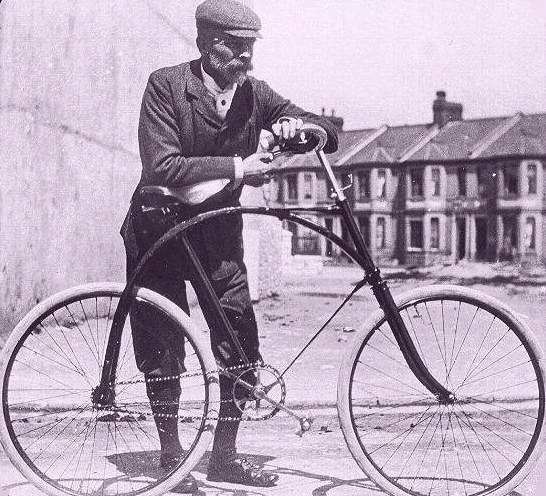 Picture Of Bicycle At The Start Of The 20th Century