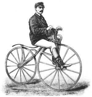 Picture Of Bicycle From James Starley Period