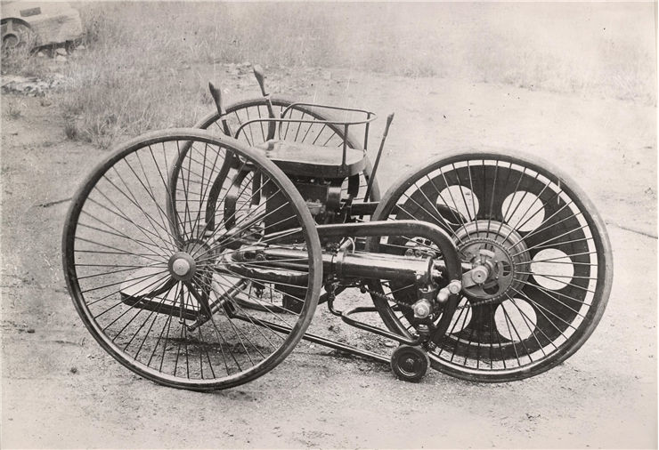 Picture Of Butler's Patent Velocycle