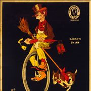 Picture of Continental Bicycle Tire Advertising Poster 1900