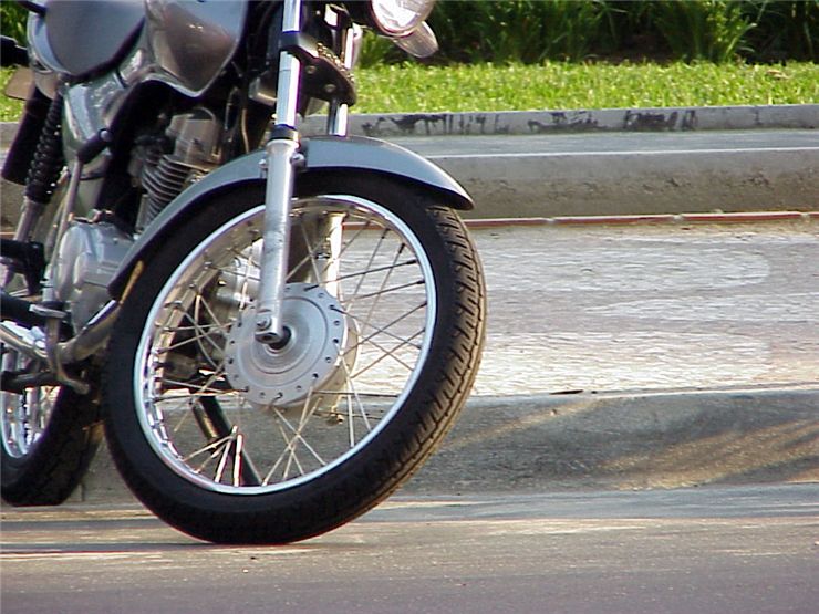 Picture Of Motorcycle At Street