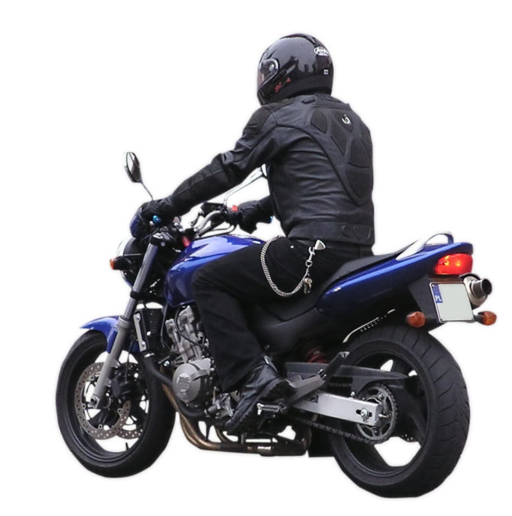 Picture Of Motorcyclist
