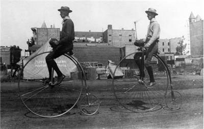 victorian penny farthing