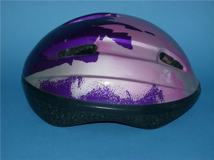 Picture of Purple Bicycle Helmet