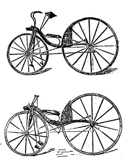 Picture Of The First Rear Wheel Driven Pedalled Bicycle